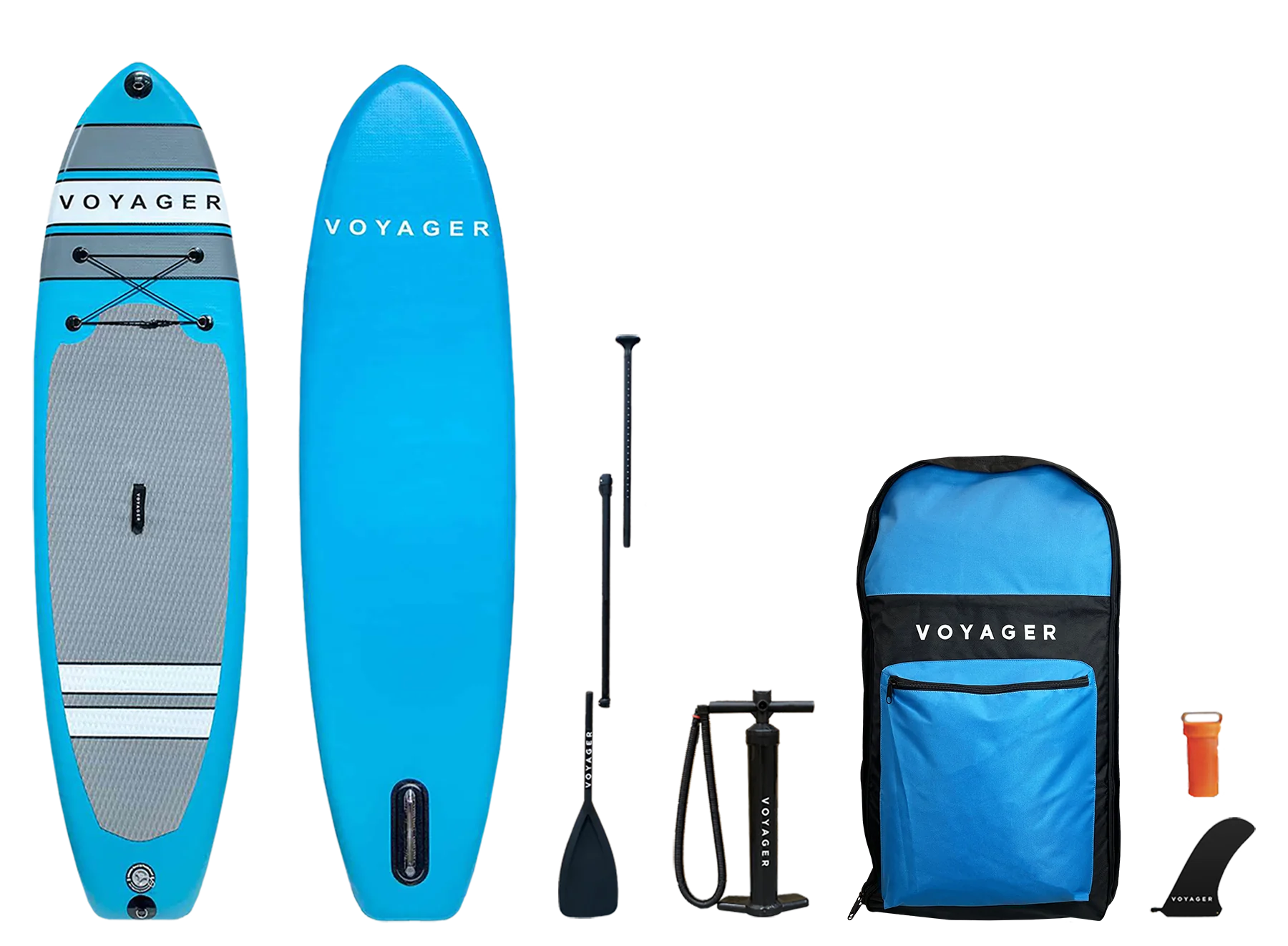 10'6 Aqua Voyager Inflatable SUP Package