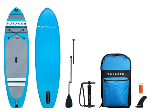 10'6 Aqua Voyager Inflatable SUP Package